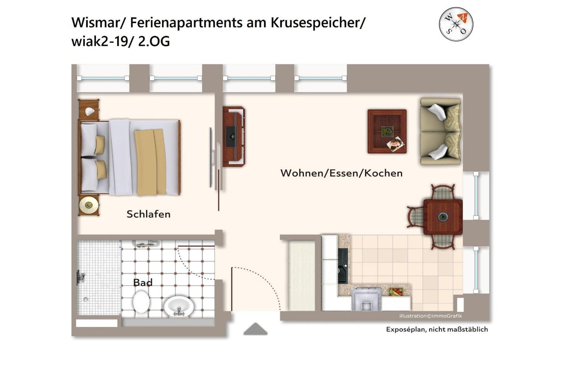 Ferienapartments Am Krusespeicher Ferienapartments Am Krusespeicher 2-19 Wismar Exterior foto